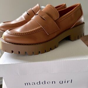 Madden Girl Platform Loafers